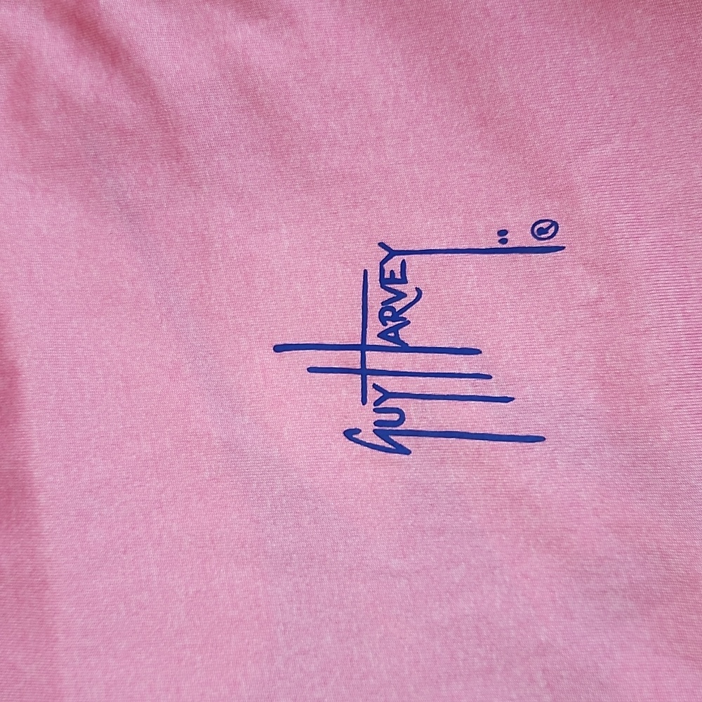Guy Harvey Pink Rashguard - Picture 2 of 4